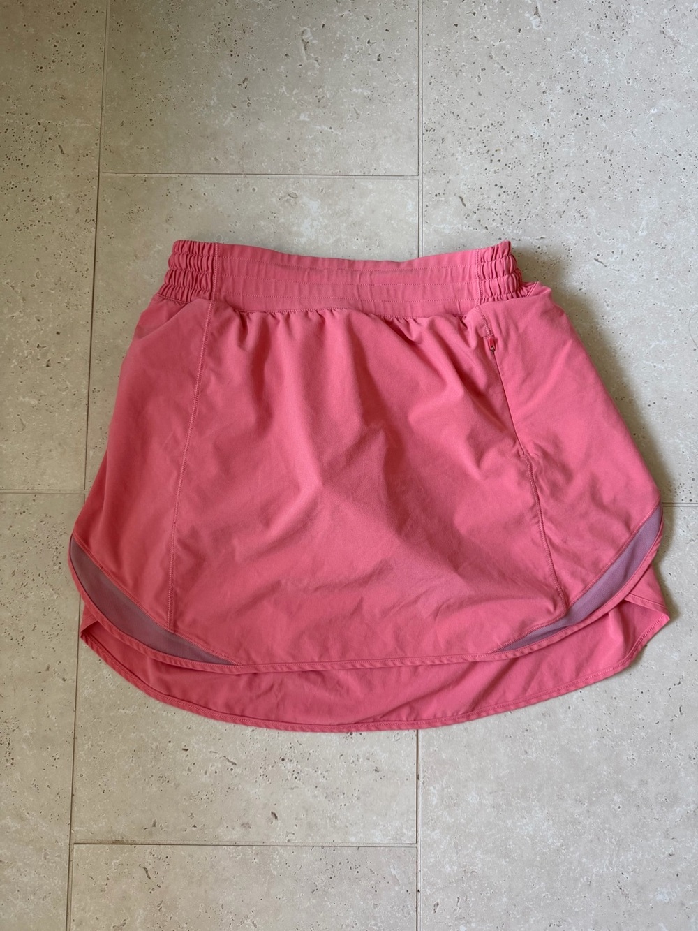 lululemon athletica Coral Pink Athletic Skirt